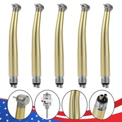US NSK Dental High Speed Handpiece Air Turbine Anti-retraction 4 Hole Colorful