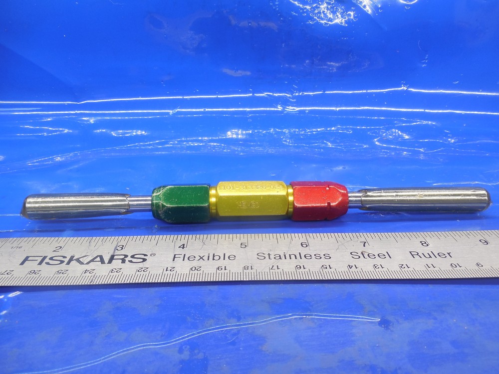 8.100 & 8.500 mm CLASS X SMOOTH PIN PLUG GAGE GO NO GO 8.0 8.50 MM .3125 +.0064