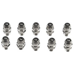 Grease Nipple 10Pcs Grease Inlet High Hardness Long Service Life Material