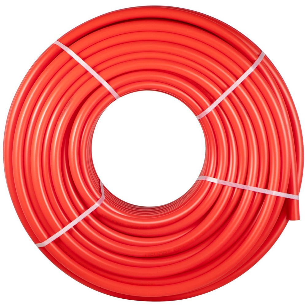 Red Non-Barrier PEX-B Tubing 7/8in x 500ft Flexible Freeze-Resistant Grade