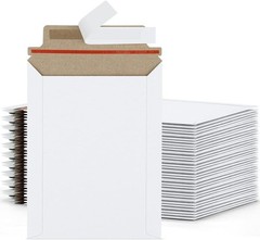 6″x8″ 9″x11.5″ Flat Photo Mailers Document File Envelopes Cardboard Self Sealing