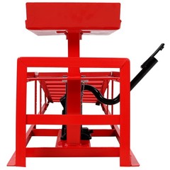 2Pc Auto Car Truck Service Ramps Lifts Garage Car Lift Hydraulic Ramps 5 Ton Red