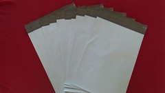 300 6X9″ & 5×7″ & 4×6″ WHITE POLY MAILERS SHIPPING ENVELOPES BAGS 100 EACH