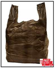 Member’s Mark Black T-Shirt Carryout Bags (1,000 ct.), Size 11.5″ x 6.5″ x 22″
