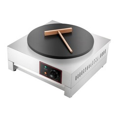 16″ Commercial Electric Crepe Maker Pancake Machine Big Hotplate Non Stick 1700W