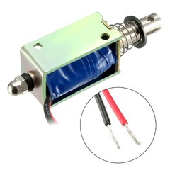 DC 6V 300mA 5N 10mm, Pull Push Type Frame Linear Solenoid Electromagnet Factory