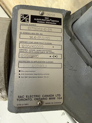 Load Break Switch-S&C Alduti-Rupter Electric Air Link 1200/40000 Amp
