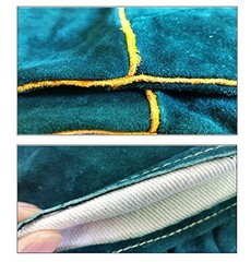 Animal Handling Gloves Bite Proof,23.7 inch Leather Bite Proof Gloves for Gra…