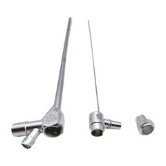 Karl Storz 10318D Bronchoscope w/10318L Light Carrier & 10315M Window Plug Set