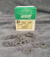 71 – Auveco 14851 3/8″ or 10mm Belleville Washers .034″ Thick Phosphate and Oil