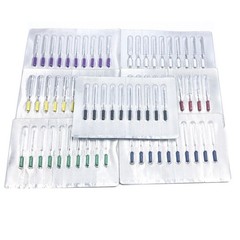 Dental Nerve Broach Barbed Broaches Endodontic Needles Root Canal Files 21/25mm
