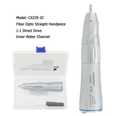 COXO Dental Electric Handpiece Contra Angle 1:1 1:5 45° Surgical Fiber Optic LED