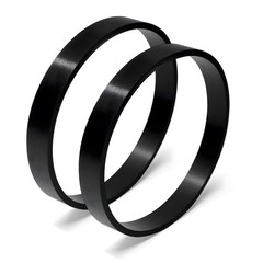 2 Pcs Vacuum Belt 1601543 Compatible for Bissell ProHeat 12108, 88522, 8852R