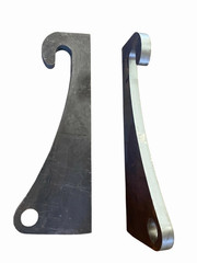 Blank Volvo Quick Attach for Volvo Loader mounts Sold as a pair w/ears and block