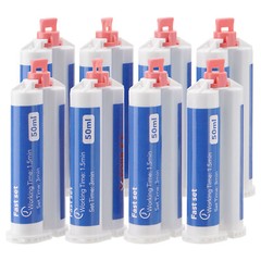 24Pcs Dental Heavy Body Fast Rapid Set Dental Impression Material 50mL VPS PVS