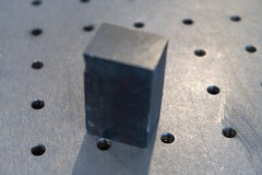 AlNiCo 5 Magnet .75 in 19.2mmx1.0 in 25.5mmx1.63in 41.33mm 1022 F cube block