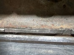 Vintage “The National Supply Co” Toledo Ohio Cast Iron Lathe Tail Stock
