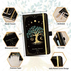 3 YEAR POCKET CALENDAR 2026–2029 MONTHLY PLANNER SMALL PURSE TRAVEL ORGANIZER