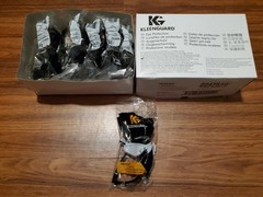 Lot of 12 Kleenguard Nemesis Safety Eyeware Glasses 22475 Smoke Black