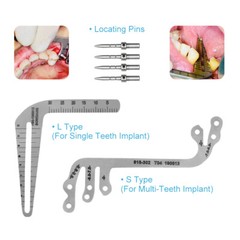 Dental Surgical Implant Locator Positioner & Locating Pins Drills Instrument Kit