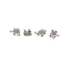 Dental Orthodontic Braces Brackets Mini Roth.022 Hook345/Arch Wire Nature