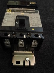 Square D FA34100 100A 3 Pole 480V I-Line Molded Case Circuit Breaker 100 Amp