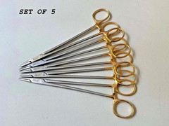 Lot Of 5 V. Mueller SU16061 Mayo-Hegar TC Vital Needle Holders 7 Length