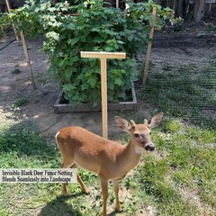 Deer Fence Netting 6.5x13FT 3/4″ Mesh 18GSM Against Small Animal Garden Bird Net