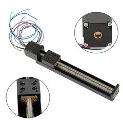 150mm Effective Travel Length Mini Guide Lead Screw T6x1 w/ NEMA11 Stepper Motor