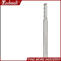 5PCS 3/32″ 4 FLUTE CARBIDE END MILL 3/8″ CUT LENGTH