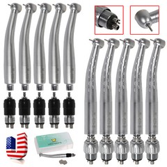 1-10 Dental High Speed Handpiece Big Head & 4-Hole Quick Coupling for KaV/NSK
