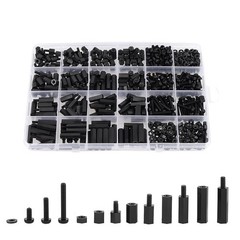 620Pcs M3 Nylon Hex Standoffs and Screw Kit for PCB Assembly & Maintenance