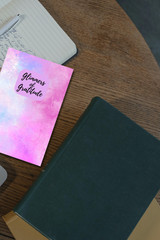 Pink Purple Clouds Gratitude Journal | Daily Thankfulness Journal