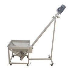 Automatic Spring Feeding Feeder Screw Conveying Inclined Feeding Machine 220V