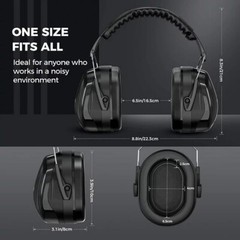 Mpow SNR 34dB Noise Reduction Headphones Noise Reduction Safety Fold Ear Muffs