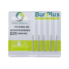 WAVE Dental Carbide Surgical Long Burs FG SURG Bur Oral Surgery FGOS Length 25mm