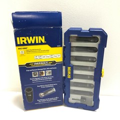 Irwin 8-Piece 3/8″ Drive Impact Deep Well Bolt Grip Extractor Drawer Set 1859151