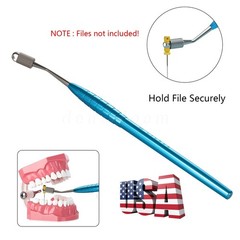 4* Dental Endodontic Endo File Holder K-Files Handle Hand Use Root Canal Clip CE