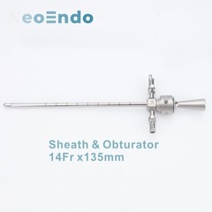 Urology Pediatric Rigid Cystoscope 30 Degree 2.7x190mm With Sheath And Endoscope