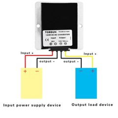 Golf Cart Converter DC 36V to DC 12V 10A 120W Step Down Regulator Reducer IP68