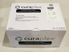 EXPIRED 20 Count Box Curaplex Curaview Laryngoscope Handle & Blade Miller 1