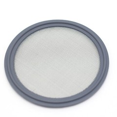 HFS(R) 3” Tri Clamp Screen Gasket Viton w/ Stainless Screen 40 Mesh (420 μm)