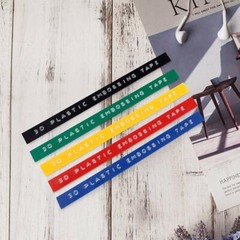 5PK Label Replace for Dymo 3D 9mm Plastic Embossing Tape Xpress Label Maker 3/8″