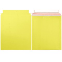 Paperboard Mailers 9.5×11-25 Yellow Document Mailers Paper Mail Envelopes