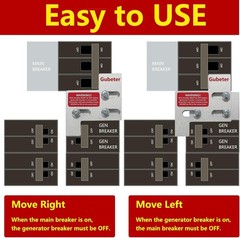 Safety Certified Generator Interlock Kit for GE Breakers – Protect Your Home