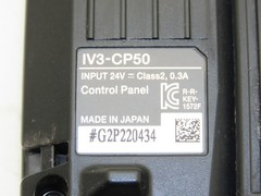 Keyence IV3-CP50 Touch Screen Control Panel 5.7″ 640×480 24VDC IP40