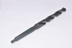 NEW HSS 9/16” #1 Morse Taper Shank Drill Bit, 8-5/16” OAL x 5/16” Shank