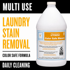 Spartan Color Safe Bleach 1 Gal 4/Case Commercial Laundry Supply 700504