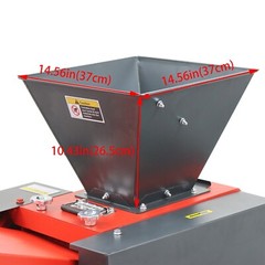 4-Blade Grass Straw Cutting&Silk Kneading Integrated Machine Conveyor Inlet 220V
