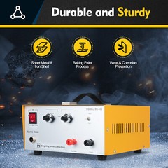 80A Jewelry Spot Welder Pulse Sparkle Electric Soldering Machine for Gold/Silver